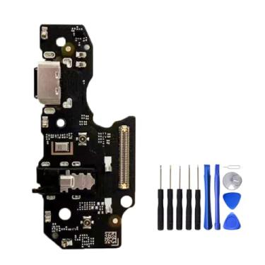 Imagem de UPONEW Para T Mobile Revvl 7 Pro 5G Porta de carregamento USB Dock Connector Board Flex Peça de substituição com ferramenta de abertura 11 peças