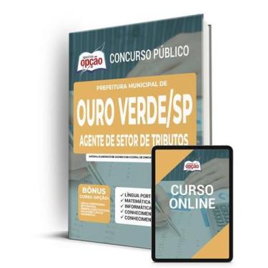 Imagem de Apostila Prefeitura de Ouro Verde - SP - Agente de Setor de Tributos -