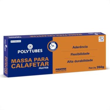 Imagem de Massa Calafetar Polytubes Cinza 350G Filete Pulvitec Ua002