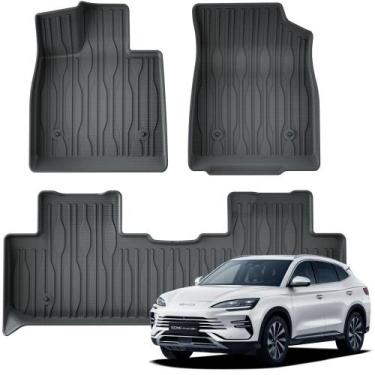 Imagem de Tapete automotivo bandeja de borracha para BYD Song Plus Conjunto com 