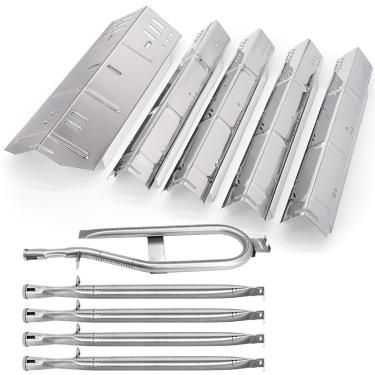 Imagem de Hiorucet Peças de reposição DGH474CRP para churrasqueira a gás Dyna Glo 5, DGH485CRP, DGH474CRN, DGH474CRN-D, DGH483CRP, Dyna Glo Grill peças de reposição 4 queimadores DGH450CRP, DGH450CRN, 3