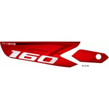 Imagem de Adesivo Protetor De Escapamento Honda Titanfan 160 Pe373b - Resitank