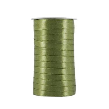 Imagem de Fita de Cetim Trader 07mm N1 com 100 Metros, COR 055 VERDE MUSGO, 100 