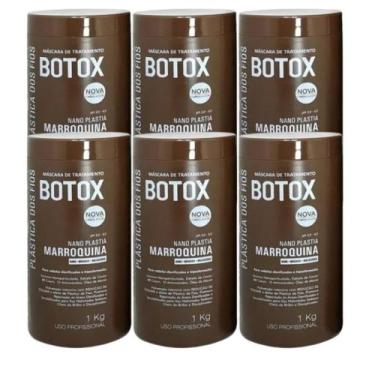Imagem de combo 6 Botox Plastica dos Fios  Marroquina Alisamento e Redutor de Vo