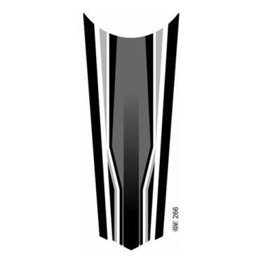 Imagem de Adesivo Faixa Gravata Tanque Resinado Cg Honda 266 - Resitank