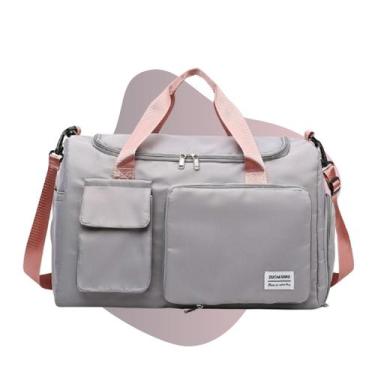 Imagem de Bolsa Mala Transversal Feminina Academia Treino Blogueira - VRABAGS, C