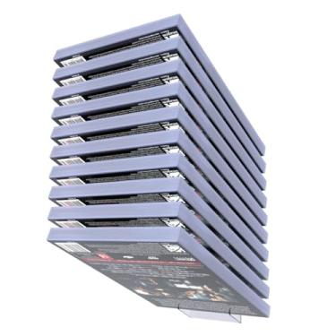 Imagem de Suporte Stand Organizador de Parede Para Até 10 Dvd Blueray Universal Jogos
