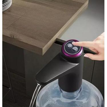 Imagem de Bomba Elétrica para Galão de Água Automático com Torneira Potátil para garrafão de água com Torneira Dispensador 5,10,20 L