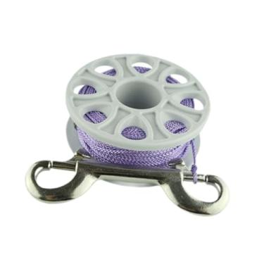 Imagem de kowaku Bolsa de mergulho portátil de mergulho portátil portátil de 98 pés de mergulho para no acidente de espingarda de mergulho técnico, Linha Violeta