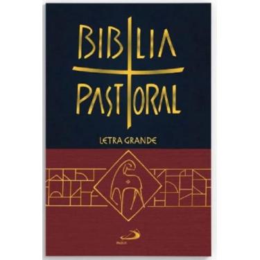 Imagem de Biblia pastoral - media ziper - vinho letra grande - paulus, 3