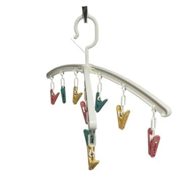 Imagem de Varal De Roupa Suspenso Com 12 Prendedores Para Meias e Roupas Intimas Calcinha e Cueca Multiuso Profissional