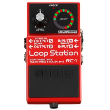 Imagem de Pedal Para, Baixo E Teclado Com Indicador De Loop Rc1 - Boss