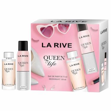 Imagem de Kit La Rive Queen Of Life - Perfume Feminino Edp + Desodorante Kit