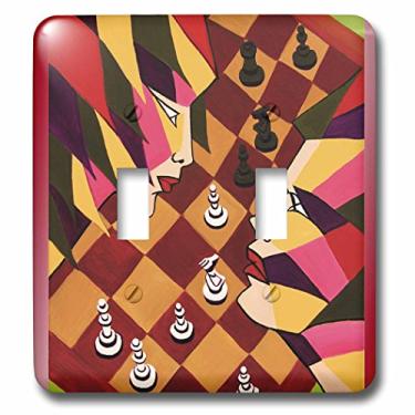 Imagem de 3dRose lsp_54896_2 Qualquer um dos jogadores de xadrez pode apreciar a concorrência, não apenas sobre o jogo de tabuleiro da vida