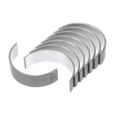 Imagem de A ABSOPRO Conjunto de rolamentos de biela nº 1304137010 para Toyota Corolla 2006-2014 Kit de rolamento de haste de motor metal prateado 8 peças