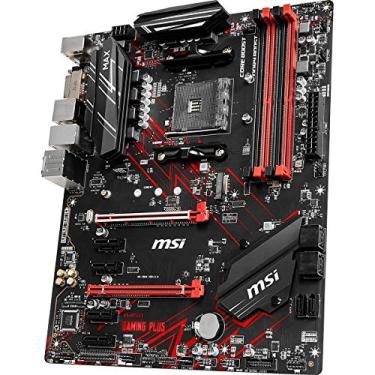 Imagem de MSI Placa-mãe Performance Gaming AMD Ryzen 2ª e 3ª geração AM4 M.2 USB 3 DDR4 DVI HDMI Crossfire ATX (B450 GAMING PLUS Max)
