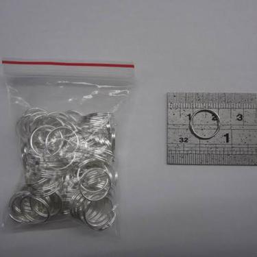 Imagem de Argola 12mm para chaveiro 500 unidades Melhor preço - Morgado Personal