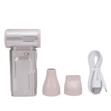 Imagem de 130000rpm fã de Mão, Ventilador Pessoal Portátil Com de 5 Engrenagens, Bateria Recarregável, fã Leve Mini para Camping de Viagens, 20 Horas de Trabalho, Com Ventilador de