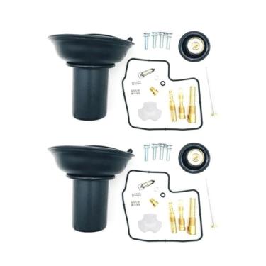 Imagem de Kit de reparo a vácuo de diafragma de carburador para Honda VLX600 VT600C Shadow VLX para VT600CD Shadow VLX Deluxe VLX 600 XT 600 C 600CD (conjunto com 2)