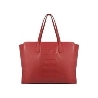 Imagem de Bolsa Feminina Schutz Shopping Tassy Grande Vermelho-Feminino