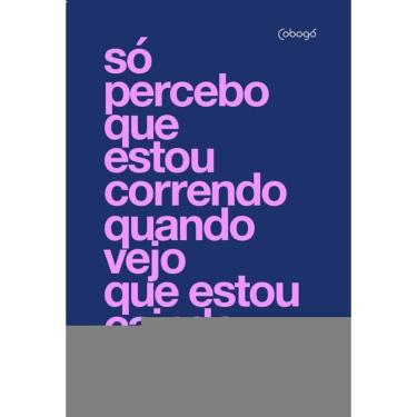 Imagem de Só percebo que estou correndo quando vejo que estou caindo