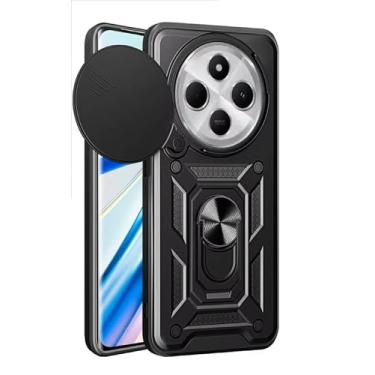 Imagem de Capa Armadura Ring Stand À Prova De Choque 360 Para Xiaomi Poco C75 / Redmi 14C