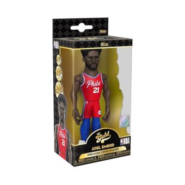Imagem de Vinyl Gold NBA Sixers Joel Embiid 5 Inch Vinyl Figure