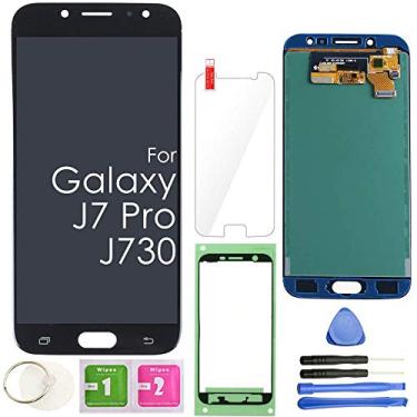 Imagem de J7 PRO Tela LCD de reposição Touch Display Digitalizador Montagem (Preto) para Samsung Galaxy J730 2017 J730G J730F -J730F/DSM J730FM/DSM J730G/DS J730GM/DS