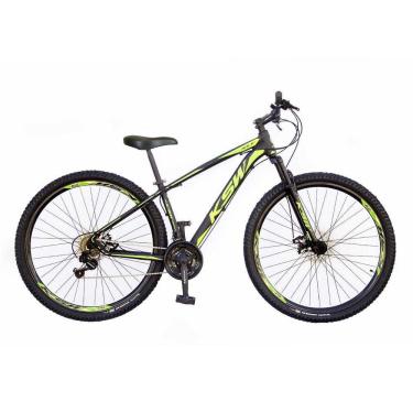 Imagem de Bicicleta Aro 29 KSW XLT 2020 21v Freio a Disco Preto e Verde 17