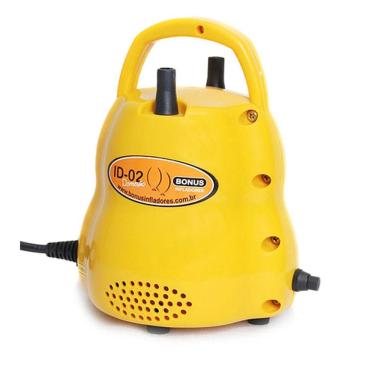 Imagem de Inflador De Balões Bônus 2 Bicos Doméstico Amarelo Id-02  110v