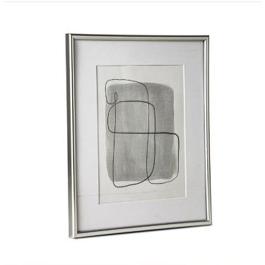 Imagem de Porta-retrato Prata Para Fotos 15x20cm 16746 - Mart