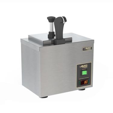 Imagem de Dispenser Elétrico Aquecido Para Molhos E Queijo Pump 2,5l Lanchonetes Dispq 220v - Red Chameleon 220v