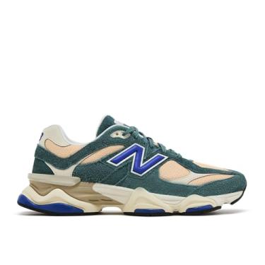 Imagem de New Balance 9060 Tênis masculino, Novo Spruce/flor de pêssego/Team Royal, 39