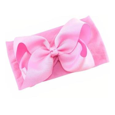 Imagem de Faixa De Bebe Com Laço Infantil Turbante Tiaras De Cabelo - Laçarotes 