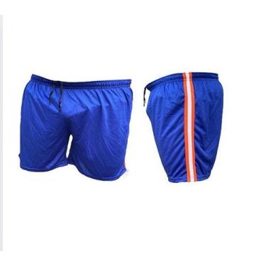 Imagem de Shorts masculino calção de futebol academia lazer 100 poliéster Onda D