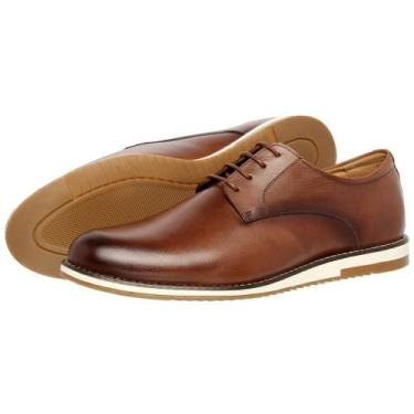Imagem de Sapato Social Oxford Masculino Couro Caramelo 12000 - GGFontanezi, Car