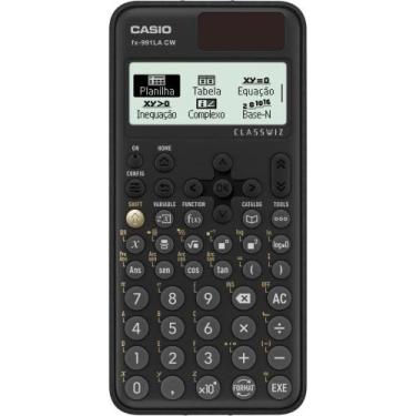 Imagem de Calculadora Científica 550 Funções FX-991LACW-W4-DT - CASIO, Preto