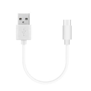 Imagem de Geekria Cabo de carregador curto para fones de ouvido esportivos USB compatível com ATH ANC300TW, Sony WI-1000XM2 WI-C100 XB400 C200, B&W PI3, carregador PI4, cabo de carregamento de energia de