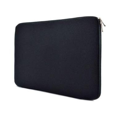 Imagem de Capa Para Notebook Ultrabook 15,6" Protetora Com Ziper Preta - New Cel