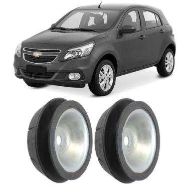 Imagem de Coxim do Amortecedor Chevrolet Agile Dianteiro 2009 Até 2014 O Par - S