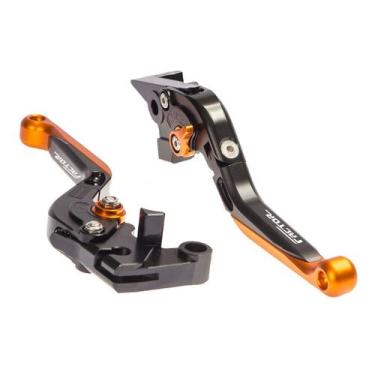 Imagem de Manete Extensível Preto/Laranja Factor 125 150 Disco - Especiais Part'