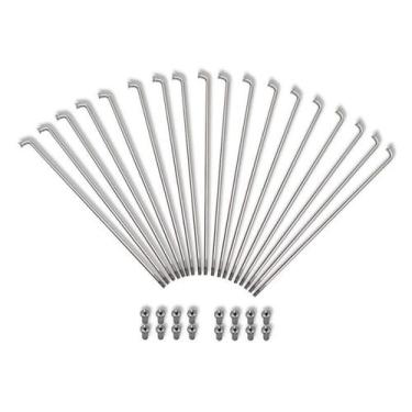 Imagem de Raio E Niple Titan 125 Es 2000 E 150 Esd Dianteiro - Eninco, Cromado