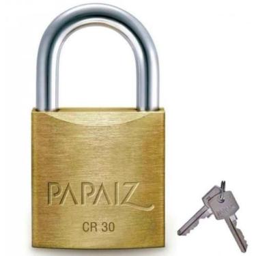 Imagem de Cadeado CR30 KA1 (mesmo segredo) - 30mm - Papaiz