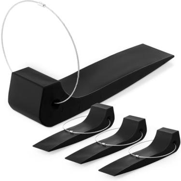 Imagem de Foilswirl Pacote com 4 patins de pneu para guincho de caminhão de reboque, segurança de transportador de rollback, acessórios de caminhão de reboque seguro para skate de carro resistente para