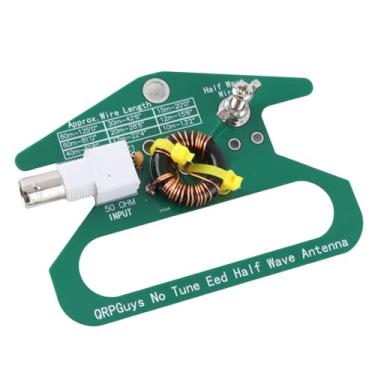 Imagem de lyrlody Módulo de PCB de Ondas Curtas, Leve e Compacto, Ampla Faixa de Frequência, Transformador Desbalanceado Equilibrado 49: 1 para Antena de Rádio de Presunto, Interface BNC