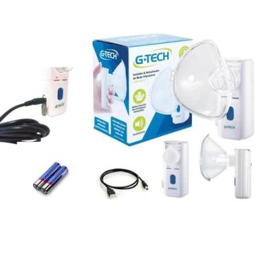 Imagem de Nebulizador Inalador Portátil Nebmesh2 Gtech - G-tech, 110V/220V, Bran