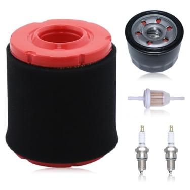 Imagem de Atunee 937-05066 Filtro de ar 951-12690 XT1 Kit de troca de óleo para MTD 737-05066 547cc PowerMore Engine Cub Cadt XT1 LT42 LT46 Kit de ajuste peças para Troy Bil Pony 42 TB42 TB46 4X90HU 4X90HU 0HUA