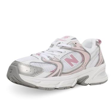 Imagem de New Balance Tênis infantil unissex 530 (criança grande), Reflection/Pink Taffy, 19