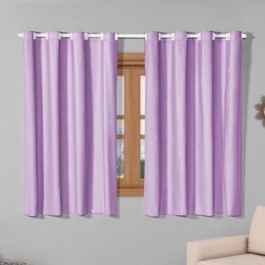 Imagem de Cortina Blackout 2,20m x 1,30m Blecaute Corta 100% A Luz para Sala Qua