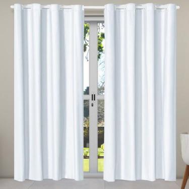 Imagem de Cortina Blackout 2,20m x 1,30m Blecaute Corta 100% A Luz para Sala Qua